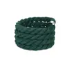 Kulojin Procesamiento de Fuentes Personalizado 8mm Hecho a Mano diy Cuerda Trenzada Tres Hebras Cuerda de Algodón Poliéster Cuerda Gruesa de Algodón Cáñamo Cordones