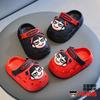 Sapatos furados infantis Nezha verão ao ar livre chinelos sandálias respiráveis sola macia sola grossa lazer praia viagem