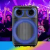 Altavoz Bluetooth de Sonido Envolvente Estéreo 9D, Múltiples Modos de Reproducción, Resistente al Agua y al Polvo, Altavoz Atmosférico para Exteriores