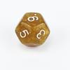 Tutorial de Mesa para Jogo de RPG com Dados de Acrílico: Jogo de Tabuleiro d12, Dados Transparentes de 12 Lados COC com Textura de Pérola (Cooperação transfronteiriça)