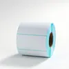 Etiqueta adhesiva de papel térmico a prueba de tres cosas etiqueta de código de barras papel de etiqueta térmica papel de impresión de etiquetas térmicas papel térmico