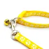 Huella Perro y Gato Correa Mascota Pequeña Correa Collar Set Cuerda para Pasear Perro Teddy Gatito Correa