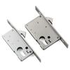Corpo de Fechadura de Porta Deslizante de Aço Inoxidável Padrão Europeu Personalizado Painel Espessado Corpo de Fechadura de Porta Deslizante Porta Deslizante Corpo de Fechadura de Gancho Simples 30 Corpo de Fechadura de Porta Deslizante