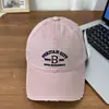 Nueva Gorra de Béisbol Retro Estilo Coreano con Letra B Bordada, Circunferencia de Cabeza Grande, Adelgazante de Rostro, Protección Solar, Gorra Unisex de Moda
