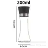 Venta al por mayor de fábrica acero inoxidable 304 molinillo suministros de cocina polvo de pimienta molinillo de polvo de pimienta molinillo manual