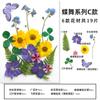 Paquete de Materiales DIY con Flores Secas en Relieve Marcapáginas Espécimen de Planta Hoja Real Pegamento en Relieve Funda para Teléfono Móvil Personalización Transfronteriza