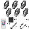 Nuevo producto: Luces Intermitentes de Aeronave, Intermitente de 4 Luces para Motocicleta con Control Remoto Inalámbrico, Luces Decorativas para Coche, Luces de Advertencia para Vehículos Eléctricos