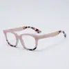 Gafas de Lectura de Marco de PC Modelo Nuevo Transfronterizo para Mujer con Bisagras de Resorte, Luz Azul Anti, Radiación Anti, Retro de Moda al por Mayor