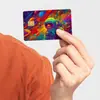 2024 Novo Transfronteiriço Hippie Astronauta Para Decoração Cartão de Crédito Cartão de Transporte Adesivo de Pele Adesivo à Prova d'Água