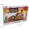 Tren de ferrocarril eléctrico transfronterizo juguete para niños simulación tren de Navidad retro regalo coche de juguete para niño comercio exterior