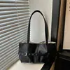 Bolso de Axila Estilo Coreano de Diseño de Nicho 2026 Otoño Nueva Llegada Gran Capacidad para Viajes Diarios Bolso Tote Elegante Bolso de Hombro para Mujer