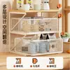 Estante de almacenamiento para máquina de café de escritorio, organizador tipo cajón, organizador para encimera de mesa de comedor, portasnacks, bolsitas de té, café y tazas