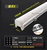 Fitas de LED sinais externos luzes de sete cores em movimento tubos de guarda-corpo projetos de iluminação externa luzes de contorno de parede externa