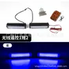 Venda Direta de Fábrica Luz Piscante para Grade Média COB Controle Remoto Montado no Carro Luz de Advertência Um para Dois Modificação de Carro Luz Estroboscópica Dropshipping