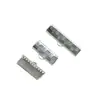 Novo Conector de Colar com Textura Xadrez e Fecho Horsebit Acessório para Joias DIY