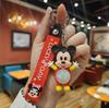Llavero Creativo Lindo de Dibujos Animados Flash Minnie Mickey Pegamento Suave Trendy Play Pareja Luminoso Tridimensional Juguete Colgante para Bolsa