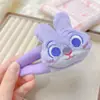 Presilha de Cabelo de Pelúcia Desenho Animado para Meninas, Presilha Grande BB para Estudantes, Presilha Fofa para Franja Lateral, Doce Acessório de Cabelo