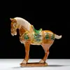 Luoyang Tang Sancai Caballo de Cerámica País Regalo Caballo Seis Caballos Decoración del Hogar Adornos Caballo Clásico Venta al por Mayor