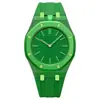 Reloj de Pulsera Octogonal de Nueva Co-marca Cruzada Reloj AP SW Más Vendido Correa de Silicona Movimiento de Cuarzo En Stock Mayoreo