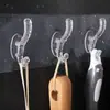Gancho sin costuras de múltiples estilos directo de fábrica, gancho sin perforación, gancho de enchufe con adhesivo fuerte, gancho de almacenamiento