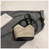 Bolso Pequeño de Invierno para Mujer Todo Fósforo Estampado de Leopardo Nuevo Retro Maillard Bolso Cubo Portátil Bolso Bandolera de Gama Alta
