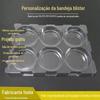 Bandeja de blister antiestática pet embalagem de blister transparente suporte interno hardware bandeja de blister eletrônico bandeja de giro de blister PCB