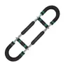 Treinador de força de braço de mola em forma de U ajustável para homens, equipamento de treino de peito e braços, ferramenta para exercício muscular de força de braço em ambientes internos