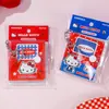 Joytop Serie Roja y Azul de Hello Kitty - Cuaderno Mini de Cubierta de Goma