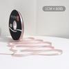 Cinta de Poliéster de 1 cm Rollo Grande de 80 Yardas Color Sólido Lazo para Regalo Decoración Empaque de Flores Cinta Colorida