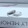 Anillo Original Hecho a Mano Repujado Flor de Cerezo para Mujer Vintage Personalidad Ins Nicho Pareja Abierto Joyería