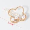Coreia do Sul Ins Pearl Hairpin Feminino Internet Celebridade Franja Menina All-Match Estilo Fresco Headwear Sapo Fivela Grampo de Cabelo Grampo de Cabelo Grampo de Cabelo