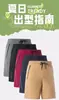 Shorts casuales de secado rápido para hombre, nuevo estilo de verano, holgados y transpirables, shorts deportivos de playa, modelo para hombre 2401