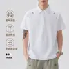 Nueva Camisa Polo Bordada de Manga Corta para Hombre Verano 2026