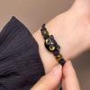Tiktok mesmo estilo novo estilo chinês fofo doce legal pequeno miau pulseira fofa para casal corda trançada design de nicho pulseira de coruja