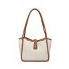Bolso Retro de Alta Gama para Mujer 2025 Nuevo Trendy Bolso de Hombro Maillard Gran Capacidad Bolso General Bolso Tote Explosivo