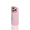 Capa Magnética de Gel com Toque de Pele Adequada para Capa de Celular Apple 17 Pro Max, Dois em Um, Versátil para 16/15, Estilosa para 14, Unissex