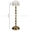 Estante para Cubo de Hielo de Acero Inoxidable Soporte para Barril de Vino Estante de Exhibición para Macetas de Exterior Estante Vertical para Botellas de Vino de Barra Estante Vertical para Barril de Champaña Jarrón para el Hogar