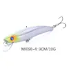 Señuelo Minnow Equipo de Pesca Hengjia Señuelo Equipo de Pesca 9cm10G Señuelo de Lanzamiento a Larga Distancia Señuelo de Pesca Transfronterizo Venta al por Mayor La Cena de Hoy es Pescado