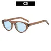 Gafas de Sol Estilo Ojo de Gato para Mujer, Gafas Ovaladas Estilo Europeo y Americano, Gafas de Moda Anti-UV, Nuevas Gafas de Sol Negras 2026