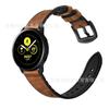 Correa de silicona y cuero de vaca para reloj Samsung Galaxy Watch Active1/2