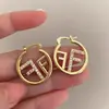 Pendientes de Alta Gama Letra F Transfronterizos, Lujo Accesible Diseño de Nicho, Elegantes, Pendientes con Estilo de Celebridad de Internet, Pendientes Nuevos, Pendientes