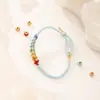 Pulsera DIY Nudo Flor de Durazno Cuerda Roja Producto Semi-Terminado Se Puede Añadir con Oro y Jade Pulsera Multicolor Año Animal Multiusos Venta al por Mayor