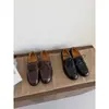 Sapatos Sociais Femininos Planos Confortáveis Versáteis Estilo Britânico Bico Redondo Cadarço para o Dia a Dia Outono 2026 Novo