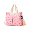 Nueva Bolsa de Hombro Mummy de Cereza Europea y Americana con Múltiples Divisiones, Bolso Tote de Viaje para Madre y Bebé, Bolso de Mano Ligero