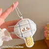 Pequeños regalos actividades de catering para promocionar el puesto muñeco de peluche lindo muñeco colgante decoración de mochila llavero