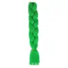 Extensiones de Cabello Trenza Grande de un Solo Color al por Mayor Transfronterizas Peluca de Rastas Africanas Trenza Jumbo Trenza Suelta Grande Fibra Sintética de Color