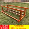 Estructura de escalada para jardín de infantes Equipamiento de juego exterior para niños Combinación de tobogán grande de madera Juguetes de escalada de madera maciza para exteriores