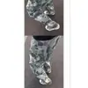 Jeans camuflaje tipo cimitarra para hombre, camuflaje tie-dye de moda, ropa de trabajo multibolsillos, pantalones casuales holgados de alta costura para hombre, venta al por mayor
