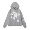 Sudadera con capucha para parejas Sp5der Cantante de Hip Hop Young Thug Estampado con el mismo alfabeto 555555