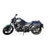 Coche musculoso Wolf adecuado para Vulcan S Kawasaki pequeño dios del fuego bolsa lateral bolsa lateral caja lateral retro modificación bolsa para casco liberación rápida